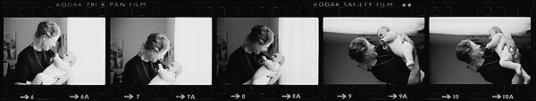 [154 Portraits of the Family of Isabelle Boeschenstein Evans and Architectural Views, Berne, Switzerland--NEGATIVES .103-.118 ARE DAMAGED], Walker Evans (American, St. Louis, Missouri 1903–1975 New Haven, Connecticut), Film negative
