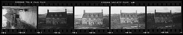 [154 Portraits of the Family of Isabelle Boeschenstein Evans and Architectural Views, Berne, Switzerland--NEGATIVES .103-.118 ARE DAMAGED], Walker Evans (American, St. Louis, Missouri 1903–1975 New Haven, Connecticut), Film negative