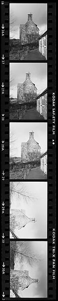 [154 Portraits of the Family of Isabelle Boeschenstein Evans and Architectural Views, Berne, Switzerland--NEGATIVES .103-.118 ARE DAMAGED], Walker Evans (American, St. Louis, Missouri 1903–1975 New Haven, Connecticut), Film negative