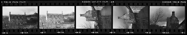 [154 Portraits of the Family of Isabelle Boeschenstein Evans and Architectural Views, Berne, Switzerland--NEGATIVES .103-.118 ARE DAMAGED], Walker Evans (American, St. Louis, Missouri 1903–1975 New Haven, Connecticut), Film negative