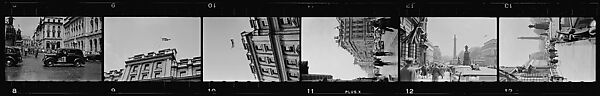 [706 Views of London and Environs, Including Street Scenes and Architectural Views and Details], Walker Evans (American, St. Louis, Missouri 1903–1975 New Haven, Connecticut), Film negative