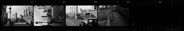 [706 Views of London and Environs, Including Street Scenes and Architectural Views and Details], Walker Evans (American, St. Louis, Missouri 1903–1975 New Haven, Connecticut), Film negative