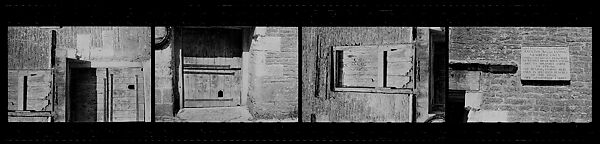 [706 Views of London and Environs, Including Street Scenes and Architectural Views and Details], Walker Evans (American, St. Louis, Missouri 1903–1975 New Haven, Connecticut), Film negative