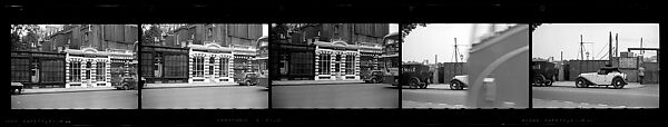 [706 Views of London and Environs, Including Street Scenes and Architectural Views and Details], Walker Evans (American, St. Louis, Missouri 1903–1975 New Haven, Connecticut), Film negative