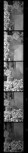 [28 Views of Demolished Buildings, Possibly Flood], Walker Evans (American, St. Louis, Missouri 1903–1975 New Haven, Connecticut), Film negative