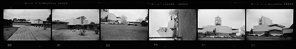 [131 Views of Modern Architecture, Possibly Florida], Walker Evans (American, St. Louis, Missouri 1903–1975 New Haven, Connecticut), Film negative