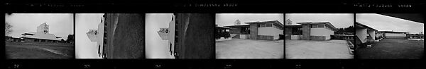 [131 Views of Modern Architecture, Possibly Florida], Walker Evans (American, St. Louis, Missouri 1903–1975 New Haven, Connecticut), Film negative