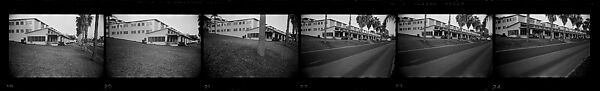 [131 Views of Modern Architecture, Possibly Florida], Walker Evans (American, St. Louis, Missouri 1903–1975 New Haven, Connecticut), Film negative