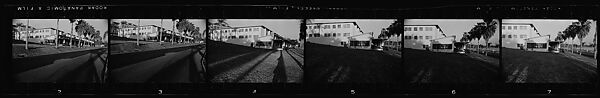 [131 Views of Modern Architecture, Possibly Florida], Walker Evans (American, St. Louis, Missouri 1903–1975 New Haven, Connecticut), Film negative