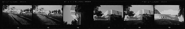 [131 Views of Modern Architecture, Possibly Florida], Walker Evans (American, St. Louis, Missouri 1903–1975 New Haven, Connecticut), Film negative