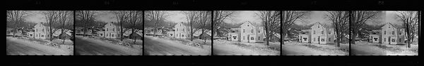 [28 Views of House and Trees, Possibly Mount Kisco, New York], Walker Evans (American, St. Louis, Missouri 1903–1975 New Haven, Connecticut), Film negative