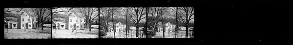 [28 Views of House and Trees, Possibly Mount Kisco, New York], Walker Evans (American, St. Louis, Missouri 1903–1975 New Haven, Connecticut), Film negative