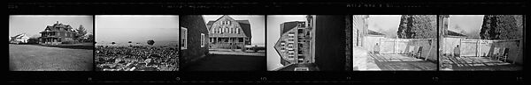 [25 Views of House on Lakeshore and Car], Walker Evans (American, St. Louis, Missouri 1903–1975 New Haven, Connecticut), Film negative