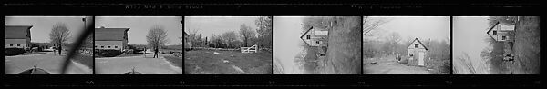 [25 Views of House on Lakeshore and Car], Walker Evans (American, St. Louis, Missouri 1903–1975 New Haven, Connecticut), Film negative