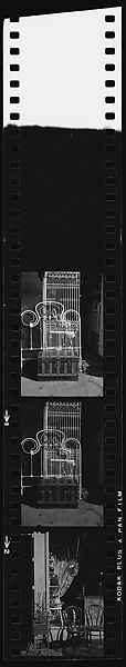 [38 Architectural Details of Victorian House and Views of Unidentified People on Lawn], Walker Evans (American, St. Louis, Missouri 1903–1975 New Haven, Connecticut), Film negative 