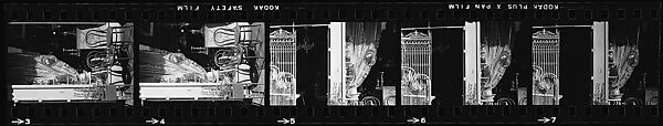 [38 Architectural Details of Victorian House and Views of Unidentified People on Lawn], Walker Evans (American, St. Louis, Missouri 1903–1975 New Haven, Connecticut), Film negative