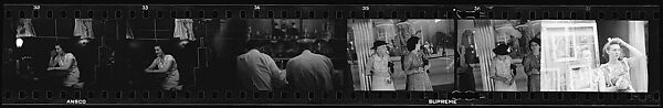 [32 Views of Pedestrians and Storefronts, Uniontown, Maryland], Walker Evans (American, St. Louis, Missouri 1903–1975 New Haven, Connecticut), Film negative