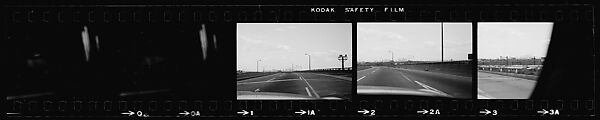 [30 Views of Manhattan Skyline from Queens Roadway, New York City], Walker Evans (American, St. Louis, Missouri 1903–1975 New Haven, Connecticut), Film negative 