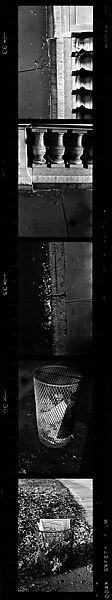 [40 Studies of Street Debris, Manhole Covers, and Trash Bins, New York City], Walker Evans (American, St. Louis, Missouri 1903–1975 New Haven, Connecticut), Film negative