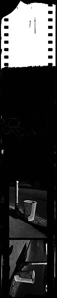 [40 Studies of Street Debris, Manhole Covers, and Trash Bins, New York City], Walker Evans (American, St. Louis, Missouri 1903–1975 New Haven, Connecticut), Film negative