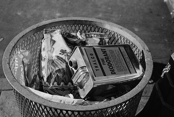 [40 Studies of Street Debris, Manhole Covers, and Trash Bins, New York City], Walker Evans (American, St. Louis, Missouri 1903–1975 New Haven, Connecticut), Film negative