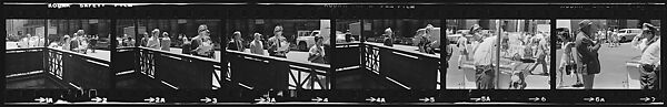 [340 Street Scenes, Including Pedestrians, Grafitti, Storefronts and Interiors, New York City], Walker Evans (American, St. Louis, Missouri 1903–1975 New Haven, Connecticut), Film negative 