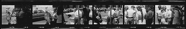 [340 Street Scenes, Including Pedestrians, Grafitti, Storefronts and Interiors, New York City], Walker Evans (American, St. Louis, Missouri 1903–1975 New Haven, Connecticut), Film negative