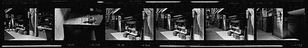 [340 Street Scenes, Including Pedestrians, Grafitti, Storefronts and Interiors, New York City], Walker Evans (American, St. Louis, Missouri 1903–1975 New Haven, Connecticut), Film negative