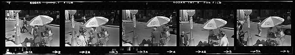 [340 Street Scenes, Including Pedestrians, Grafitti, Storefronts and Interiors, New York City], Walker Evans (American, St. Louis, Missouri 1903–1975 New Haven, Connecticut), Film negative