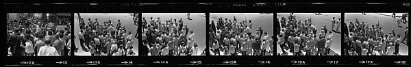 [340 Street Scenes, Including Pedestrians, Grafitti, Storefronts and Interiors, New York City], Walker Evans (American, St. Louis, Missouri 1903–1975 New Haven, Connecticut), Film negative