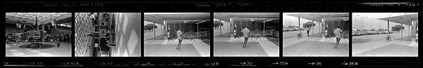 [340 Street Scenes, Including Pedestrians, Grafitti, Storefronts and Interiors, New York City], Walker Evans (American, St. Louis, Missouri 1903–1975 New Haven, Connecticut), Film negative