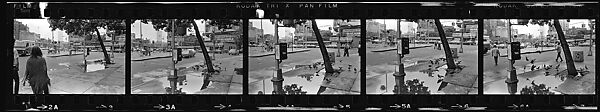 [340 Street Scenes, Including Pedestrians, Grafitti, Storefronts and Interiors, New York City], Walker Evans (American, St. Louis, Missouri 1903–1975 New Haven, Connecticut), Film negative