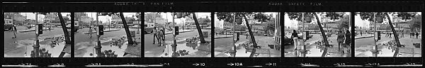 [340 Street Scenes, Including Pedestrians, Grafitti, Storefronts and Interiors, New York City], Walker Evans (American, St. Louis, Missouri 1903–1975 New Haven, Connecticut), Film negative