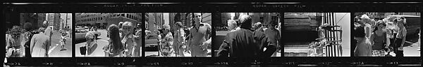 [340 Street Scenes, Including Pedestrians, Grafitti, Storefronts and Interiors, New York City], Walker Evans (American, St. Louis, Missouri 1903–1975 New Haven, Connecticut), Film negative
