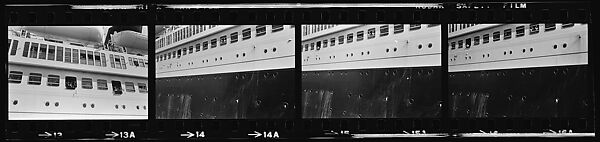 [340 Street Scenes, Including Pedestrians, Grafitti, Storefronts and Interiors, New York City], Walker Evans (American, St. Louis, Missouri 1903–1975 New Haven, Connecticut), Film negative
