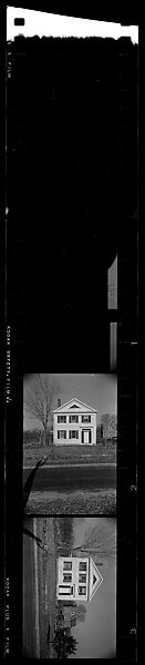 [73 Portraits of the Coggeshall Family and Penelope Andrews, Views of Cemetery and House, North Stonington, Connecticut], Walker Evans (American, St. Louis, Missouri 1903–1975 New Haven, Connecticut), Film negative 
