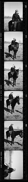 [73 Portraits of the Coggeshall Family and Penelope Andrews, Views of Cemetery and House, North Stonington, Connecticut], Walker Evans (American, St. Louis, Missouri 1903–1975 New Haven, Connecticut), Film negative