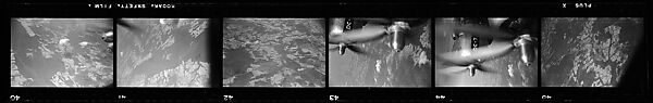 [12 Aerial Views and Views of DC-7 Propellor], Walker Evans (American, St. Louis, Missouri 1903–1975 New Haven, Connecticut), Film negative