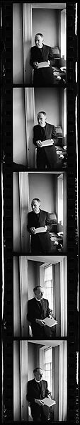 [38 Portraits of Father James Flye, Made for Vogue Magazine and Probably Unpublished], Walker Evans (American, St. Louis, Missouri 1903–1975 New Haven, Connecticut), Film negative