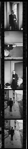 [38 Portraits of Father James Flye, Made for Vogue Magazine and Probably Unpublished], Walker Evans (American, St. Louis, Missouri 1903–1975 New Haven, Connecticut), Film negative
