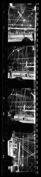 [69 Views of a Circus, Grand Central Station, and Portraits of Unidentified Woman ("Bridget")], Walker Evans (American, St. Louis, Missouri 1903–1975 New Haven, Connecticut), Film negative