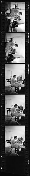 [69 Views of a Circus, Grand Central Station, and Portraits of Unidentified Woman ("Bridget")], Walker Evans (American, St. Louis, Missouri 1903–1975 New Haven, Connecticut), Film negative
