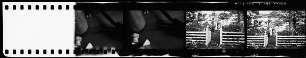 [74 Views of Dinner Party at Home of Jack Heliker, Cranberry Island, Maine], Walker Evans (American, St. Louis, Missouri 1903–1975 New Haven, Connecticut), Film negative 