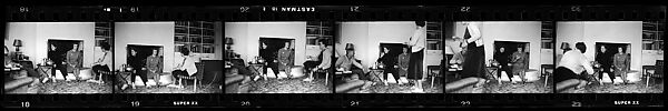 [96 Miscellaneous Views, Including Interiors, London Street Scenes, Boat Trip, Unidentified People in Countryside], Walker Evans (American, St. Louis, Missouri 1903–1975 New Haven, Connecticut), Film negative