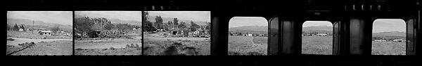 [96 Miscellaneous Views, Including Interiors, London Street Scenes, Boat Trip, Unidentified People in Countryside], Walker Evans (American, St. Louis, Missouri 1903–1975 New Haven, Connecticut), Film negative