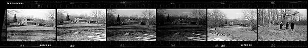 [96 Miscellaneous Views, Including Interiors, London Street Scenes, Boat Trip, Unidentified People in Countryside], Walker Evans (American, St. Louis, Missouri 1903–1975 New Haven, Connecticut), Film negative