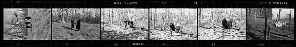 [96 Miscellaneous Views, Including Interiors, London Street Scenes, Boat Trip, Unidentified People in Countryside], Walker Evans (American, St. Louis, Missouri 1903–1975 New Haven, Connecticut), Film negative
