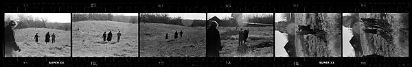 [96 Miscellaneous Views, Including Interiors, London Street Scenes, Boat Trip, Unidentified People in Countryside], Walker Evans (American, St. Louis, Missouri 1903–1975 New Haven, Connecticut), Film negative