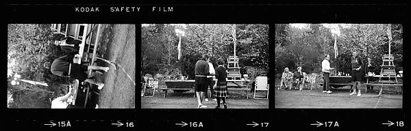 [228 Views of Bocci Game: "Cooney Bocci"], Walker Evans (American, St. Louis, Missouri 1903–1975 New Haven, Connecticut), Film negative