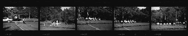 [228 Views of Bocci Game: "Cooney Bocci"], Walker Evans (American, St. Louis, Missouri 1903–1975 New Haven, Connecticut), Film negative